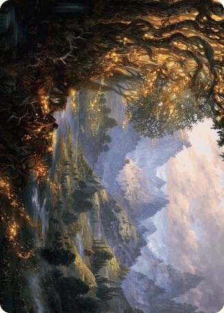 Evolving Wilds Art Card 47 card from Art Series: Wilds of Eldraine