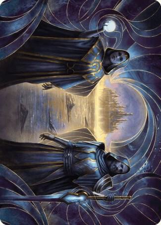 Court of Vantress Art Card 52 card from Art Series: Wilds of Eldraine
