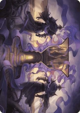 Court of Locthwain Art Card 53 card from Art Series: Wilds of Eldraine