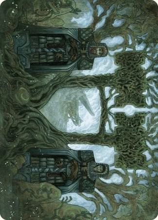 Court of Garenbrig Art Card 54 card from Art Series: Wilds of Eldraine