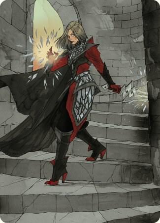 Rowan, Scion of War Art Card (59/81) card from Art Series: Wilds of Eldraine