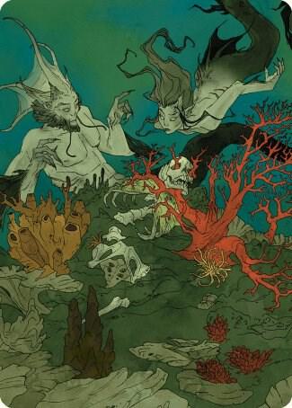 Curiosity Art Card 65 card from Art Series: Wilds of Eldraine