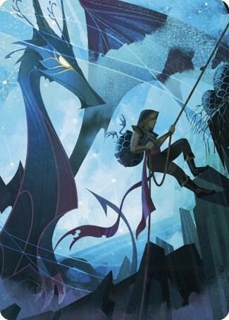 Hatching Plans Art Card 66 card from Art Series: Wilds of Eldraine