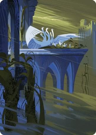 Doubling Season Art Card 71 card from Art Series: Wilds of Eldraine