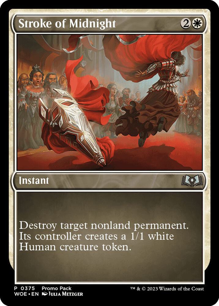 Stroke of Midnight 375 card from Promo Pack: Wilds of Eldraine