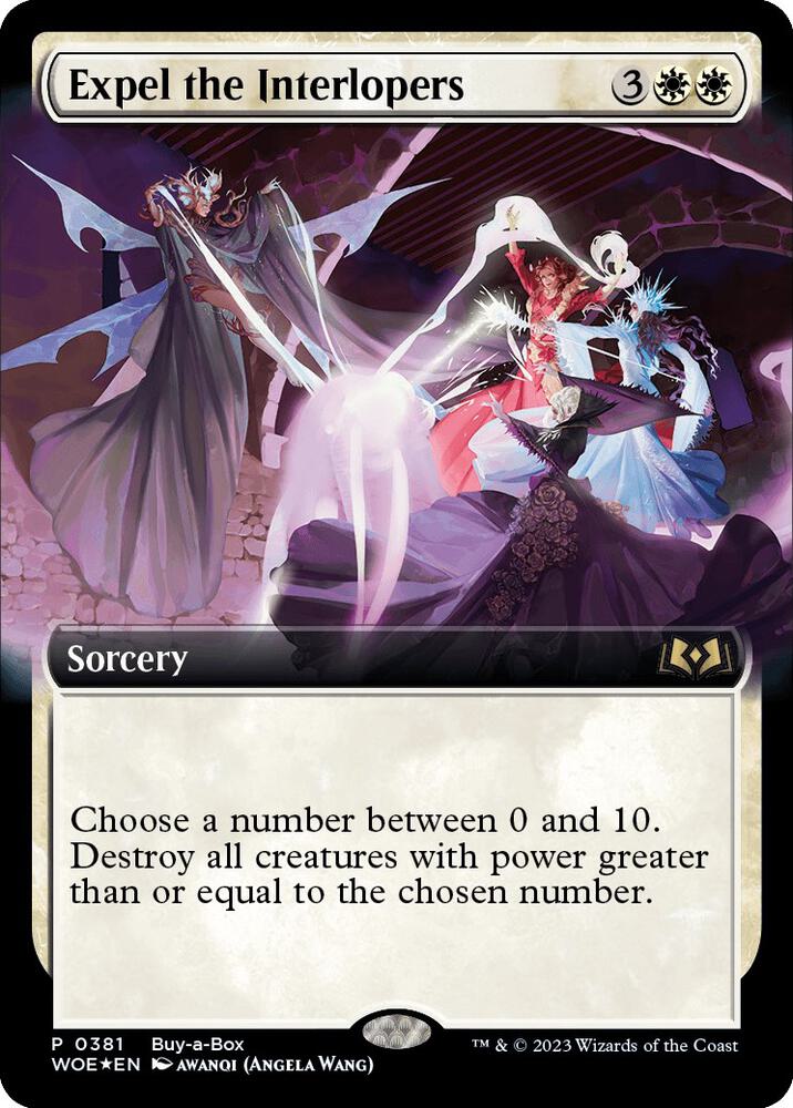 Expel the Interlopers 381 card from Buy-A-Box Promos