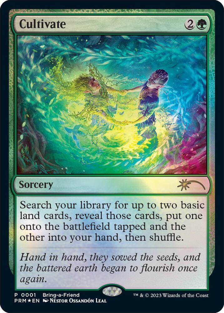 Cultivate (Bring-a-Friend Promo) 1 card from Unique and Miscellaneous Promos
