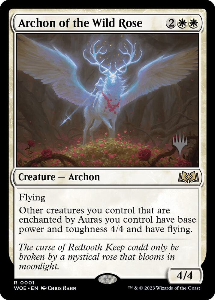 Archon of the Wild Rose 1 card from Promo Pack: Wilds of Eldraine