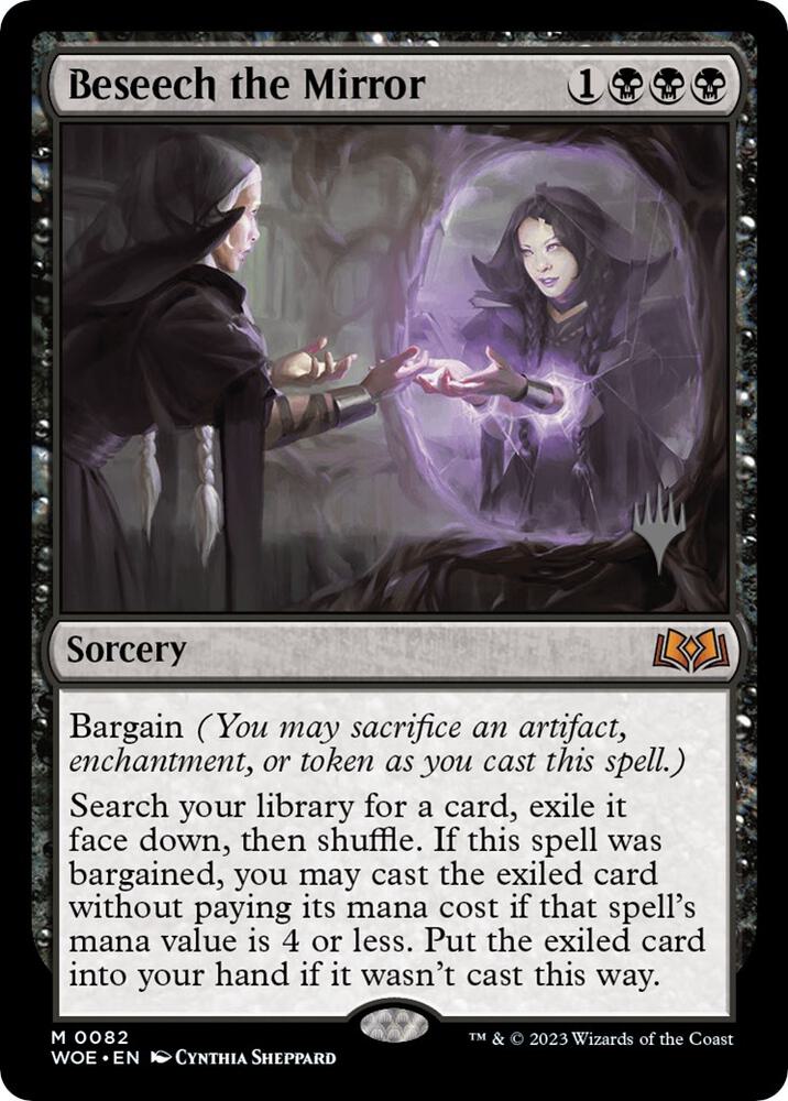 Beseech the Mirror 82 card from Promo Pack: Wilds of Eldraine