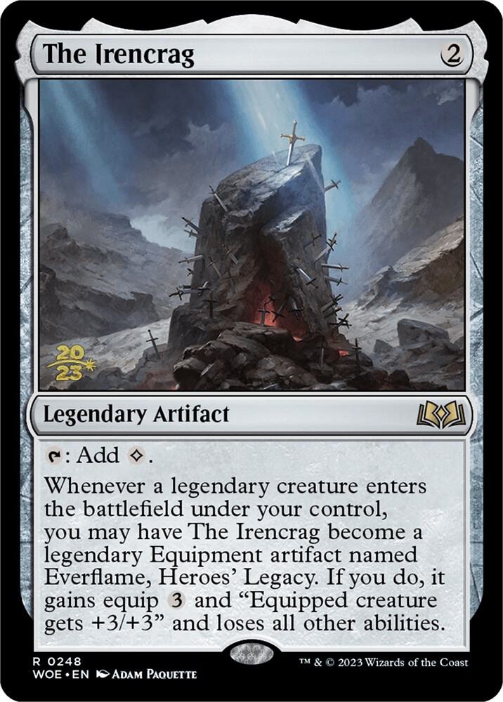 The Irencrag 248 card from Prerelease Cards
