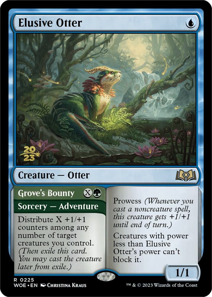 Elusive Otter 225 card from Prerelease Cards