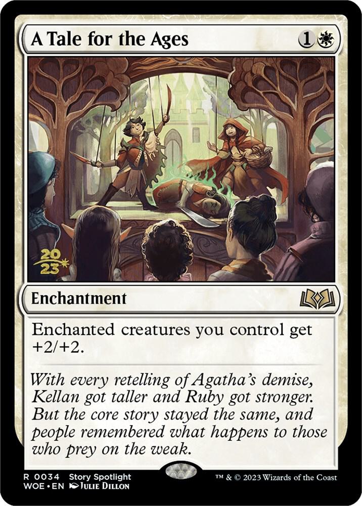 A Tale for the Ages 34 card from Prerelease Cards