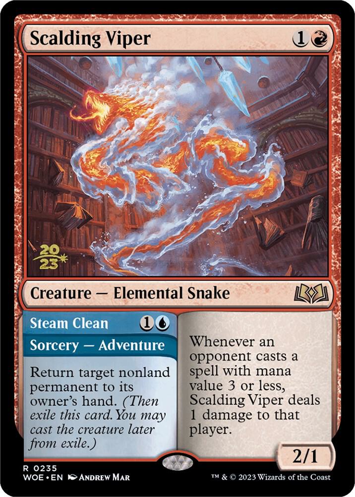 Scalding Viper 235 card from Prerelease Cards