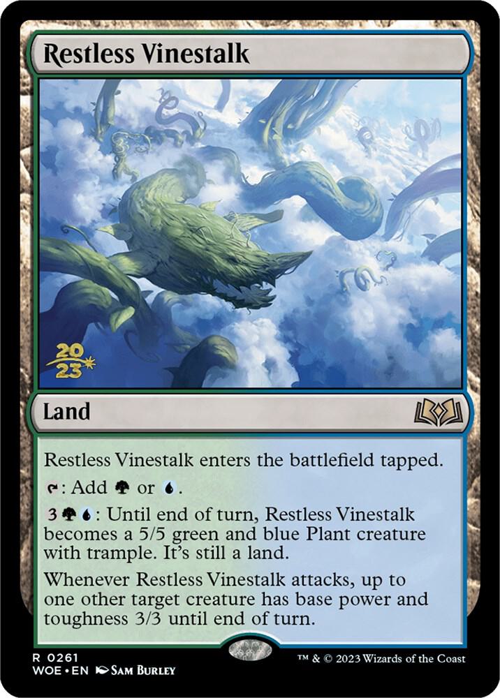 Restless Vinestalk 261 card from Prerelease Cards