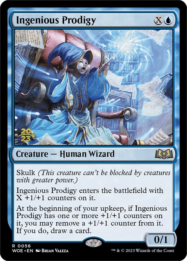 Ingenious Prodigy 56 card from Prerelease Cards