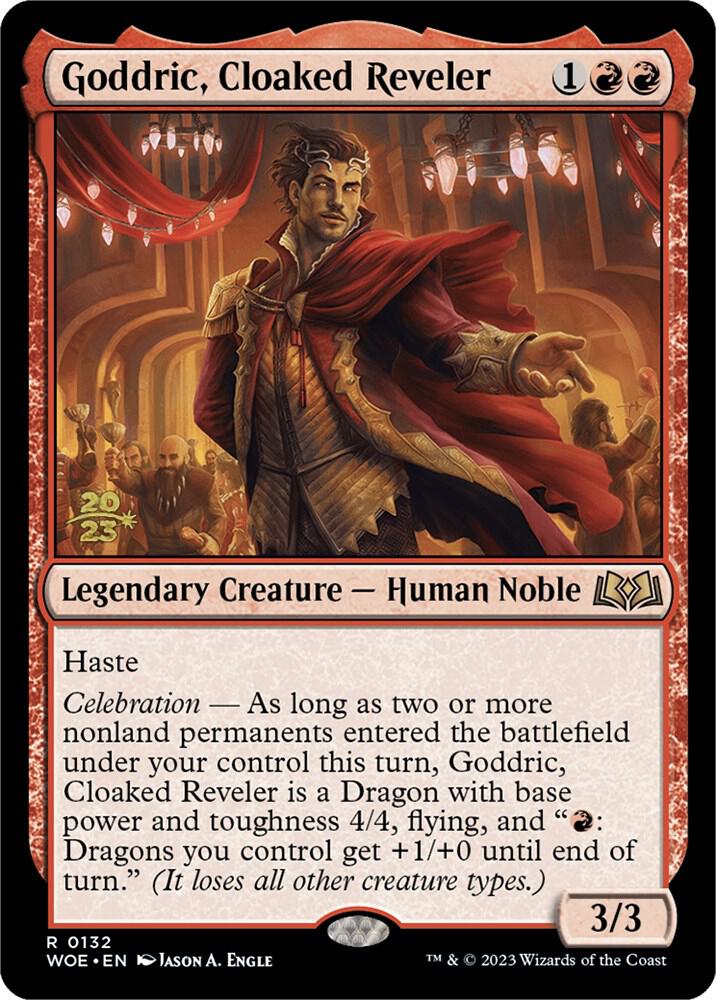 Goddric, Cloaked Reveler 132 card from Prerelease Cards