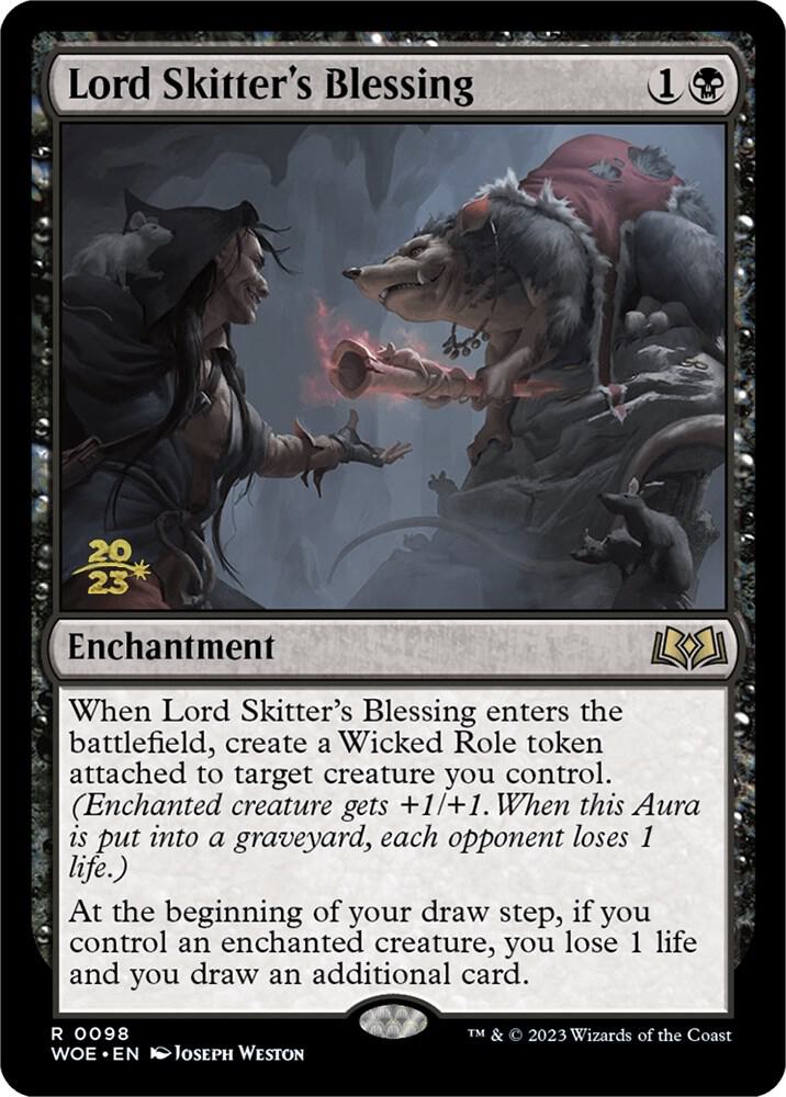Lord Skitter's Blessing 98 card from Prerelease Cards