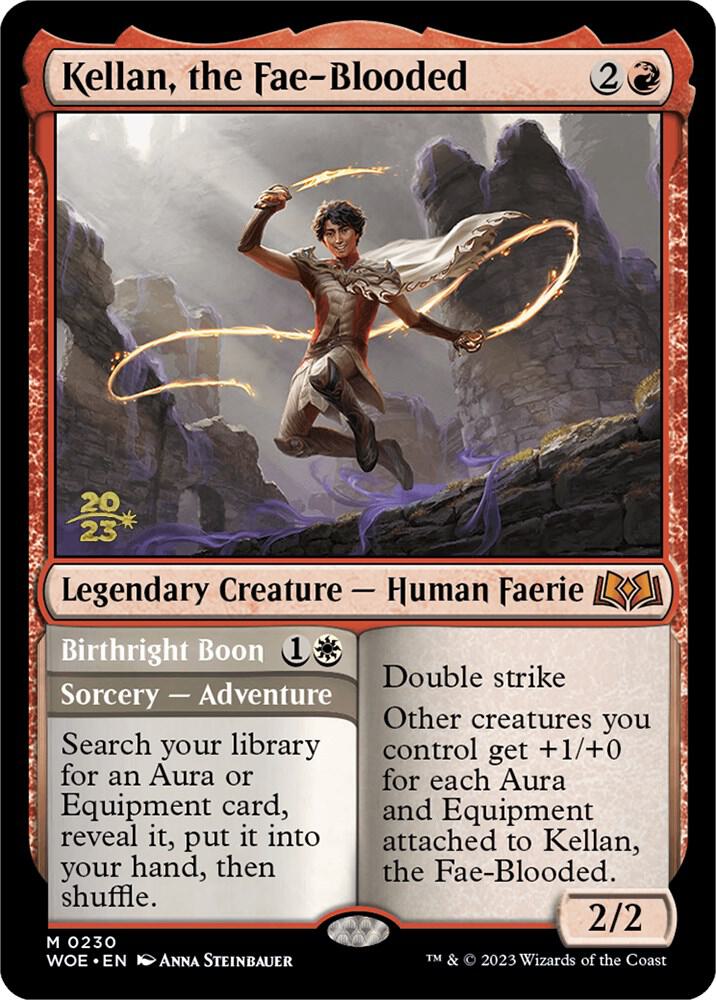 Kellan, the Fae-Blooded 230 card from Prerelease Cards