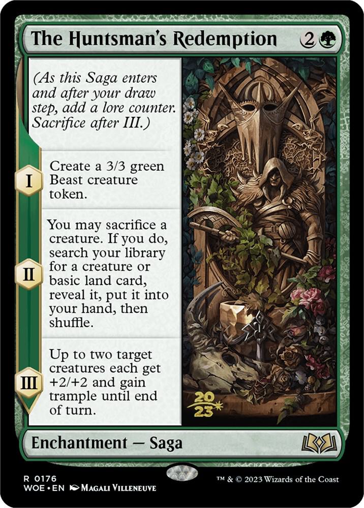 The Huntsman's Redemption 176 card from Prerelease Cards