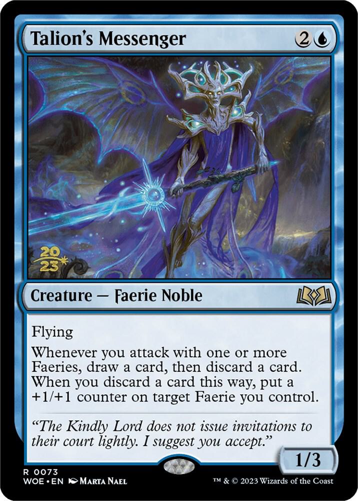 Talion's Messenger 73 card from Prerelease Cards