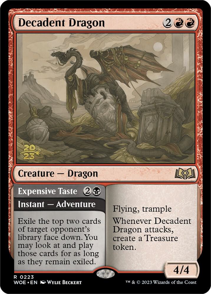 Decadent Dragon 223 card from Prerelease Cards