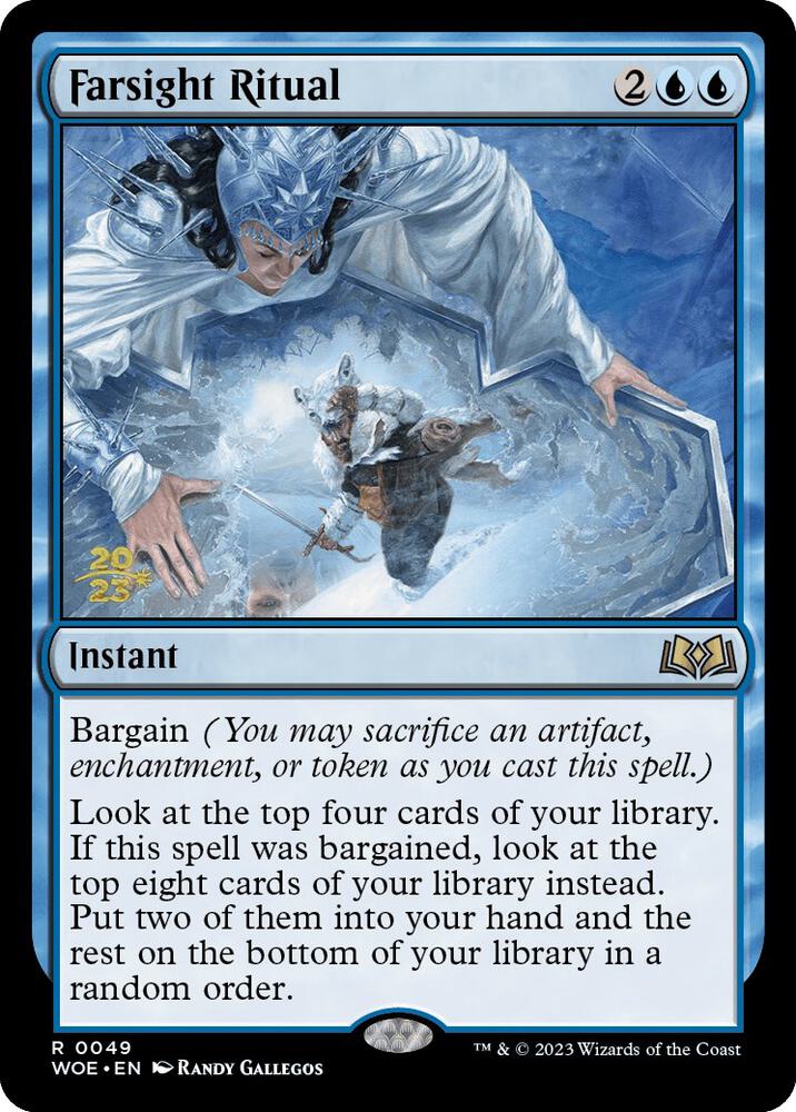 Farsight Ritual 49 card from Prerelease Cards