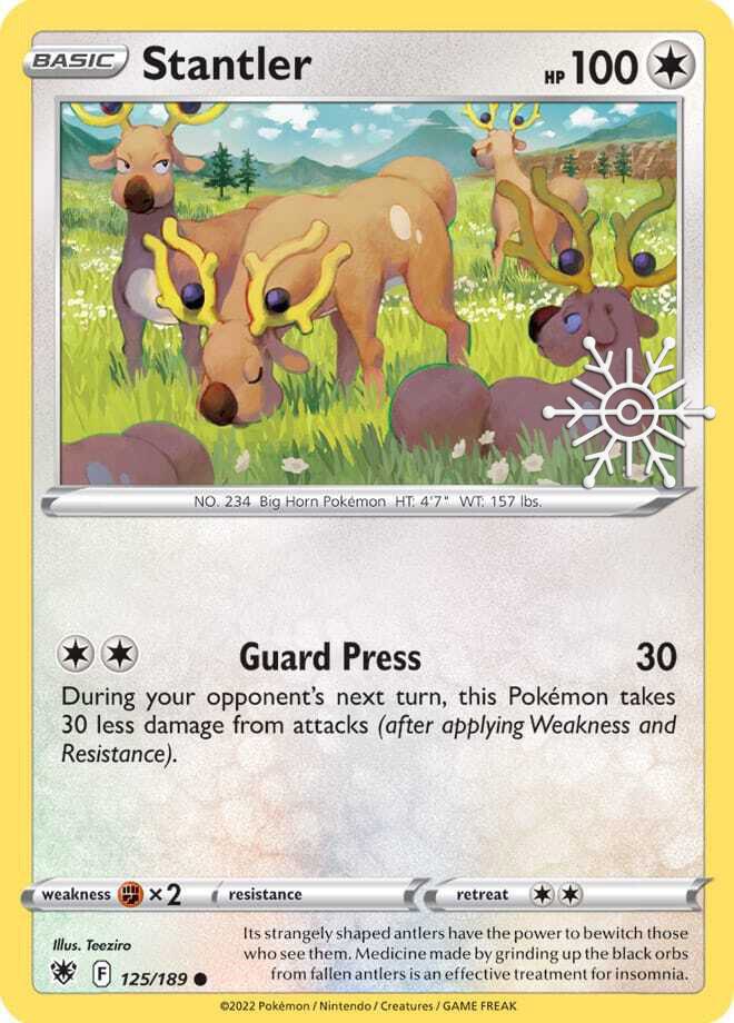 Stantler (Holiday Calendar) 125/189 card from Miscellaneous Cards & Products