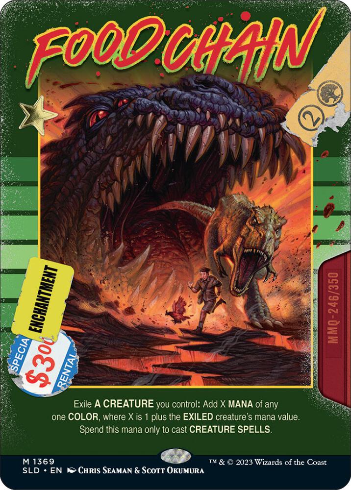 Food Chain 1369 card from Secret Lair Drop Series