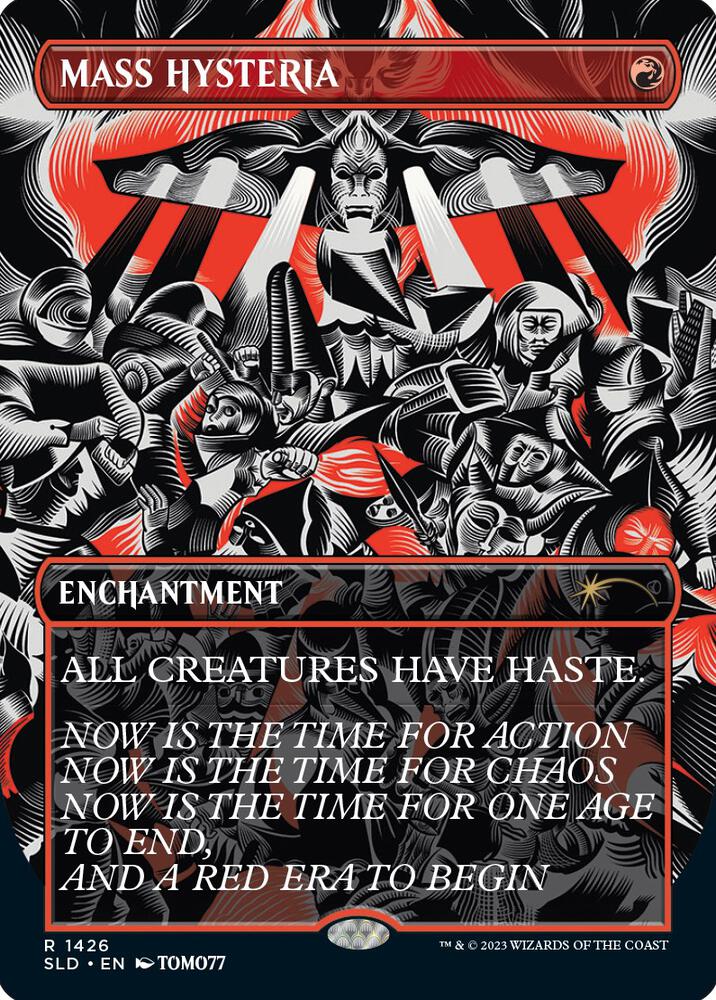 Mass Hysteria 1426 card from Secret Lair Drop Series