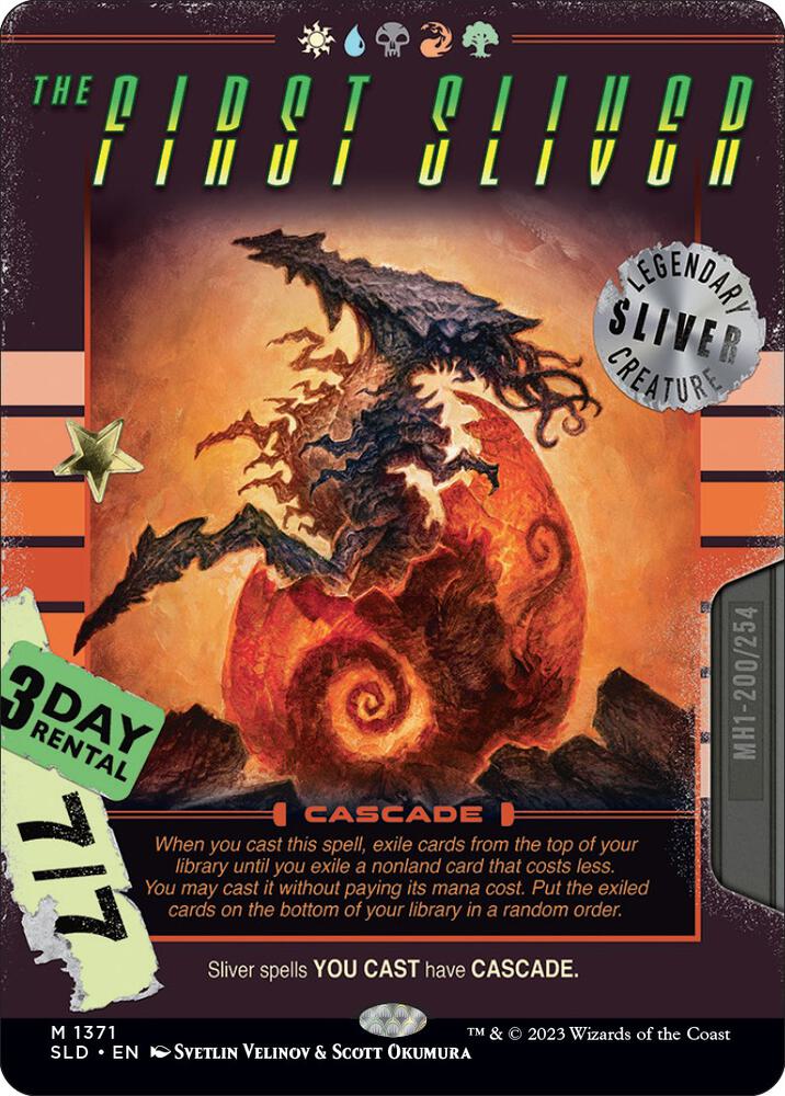 The First Sliver 1371 card from Secret Lair Drop Series