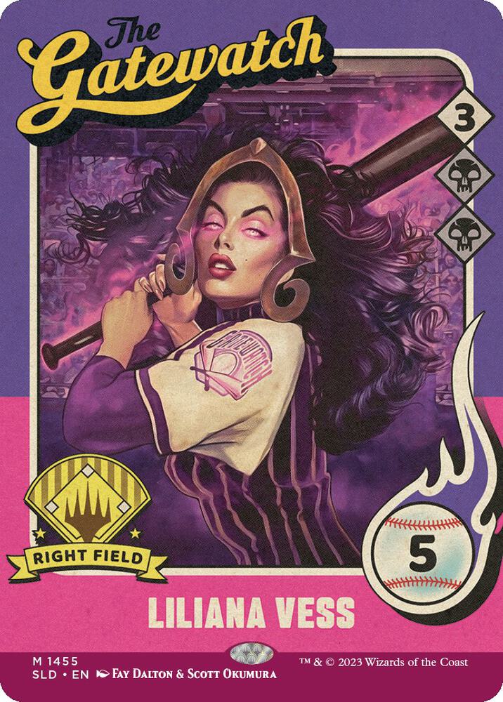 Liliana Vess 1455 card from Secret Lair Drop Series