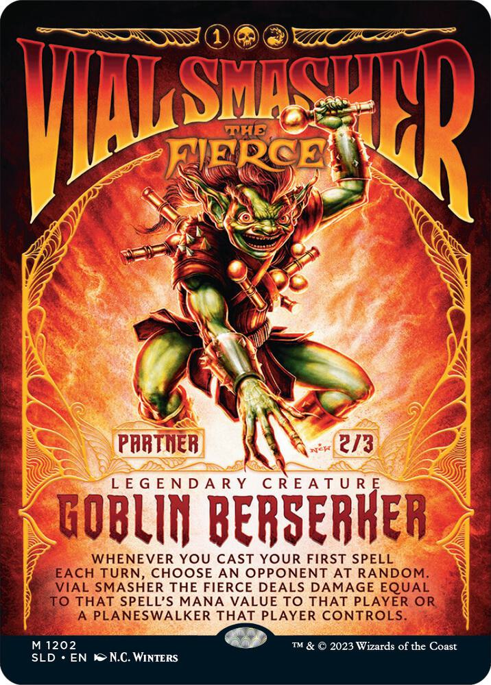 Vial Smasher the Fierce 1202 card from Secret Lair Drop Series