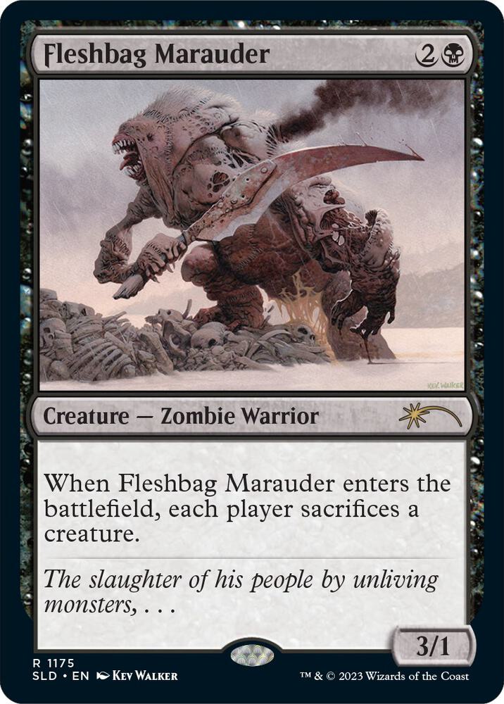 Fleshbag Marauder 1175 card from Secret Lair Drop Series