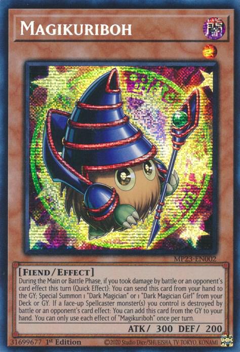 Magikuriboh MP23-EN002 card from 25th Anniversary Tin: Dueling Heroes Mega Pack