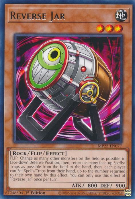 Reverse Jar MP23-EN077 card from 25th Anniversary Tin: Dueling Heroes Mega Pack