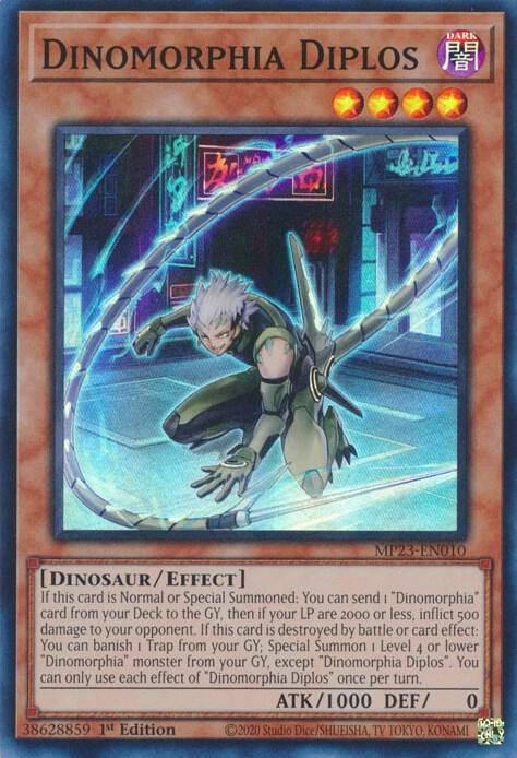 Dinomorphia Diplos MP23-EN010 card from 25th Anniversary Tin: Dueling Heroes Mega Pack