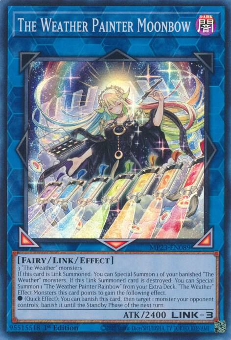 The Weather Painter Moonbow MP23-EN089 card from 25th Anniversary Tin: Dueling Heroes Mega Pack