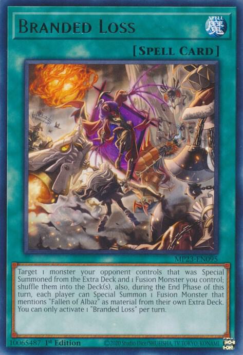Branded Loss MP23-EN095 card from 25th Anniversary Tin: Dueling Heroes Mega Pack