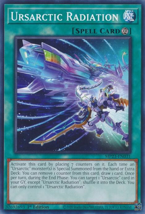 Ursarctic Radiation MP23-EN031 card from 25th Anniversary Tin: Dueling Heroes Mega Pack