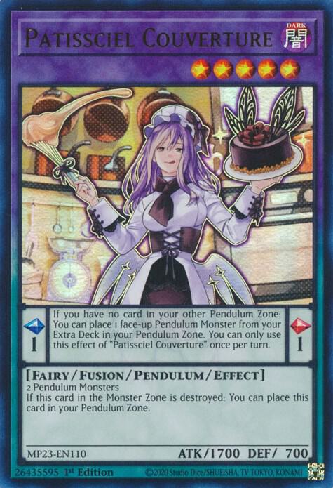 Patissciel Couverture MP23-EN110 card from 25th Anniversary Tin: Dueling Heroes Mega Pack