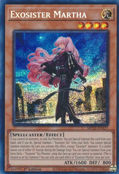 Exosister Martha MP23-EN127 card from 25th Anniversary Tin: Dueling Heroes Mega Pack