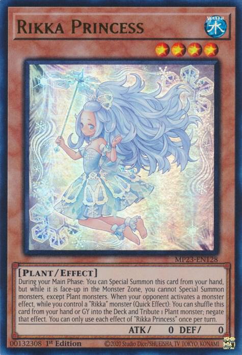 Rikka Princess MP23-EN128 card from 25th Anniversary Tin: Dueling Heroes Mega Pack