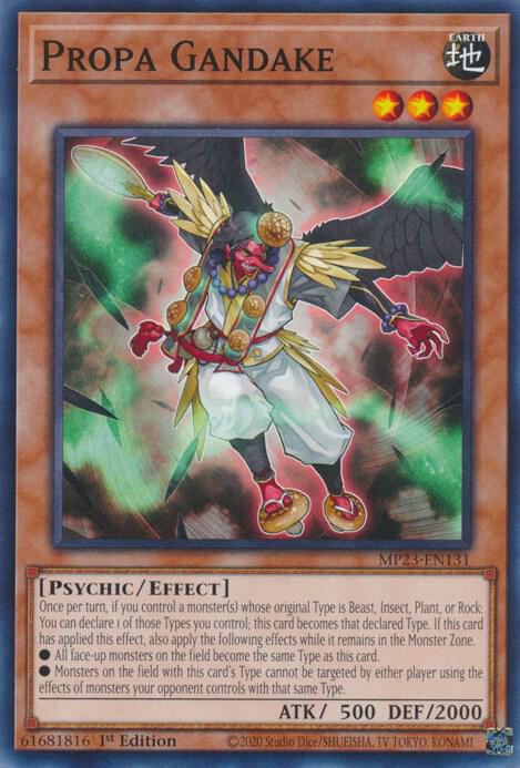 Propa Gandake MP23-EN131 card from 25th Anniversary Tin: Dueling Heroes Mega Pack