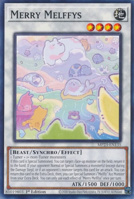 Merry Melffys MP23-EN135 card from 25th Anniversary Tin: Dueling Heroes Mega Pack