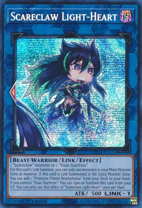 Scareclaw Light-Heart MP23-EN136 card from 25th Anniversary Tin: Dueling Heroes Mega Pack