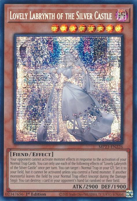 Lovely Labrynth of the Silver Castle MP23-EN226 card from 25th Anniversary Tin: Dueling Heroes Mega Pack