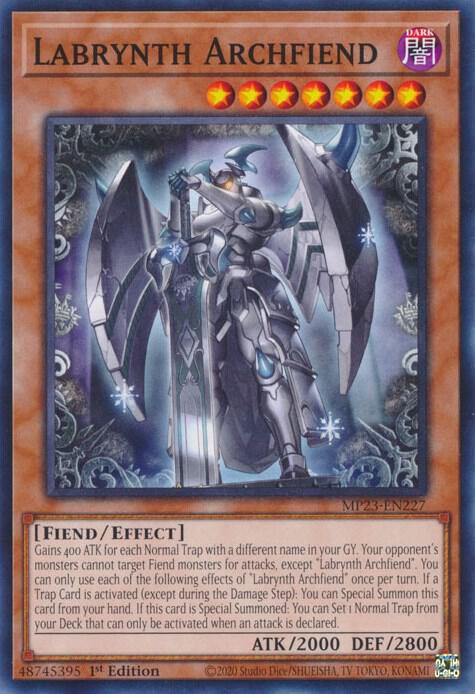 Labrynth Archfiend MP23-EN227 card from 25th Anniversary Tin: Dueling Heroes Mega Pack
