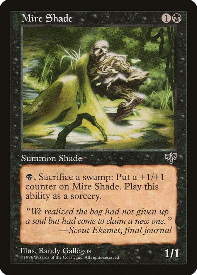 Mire Shade card from Mirage