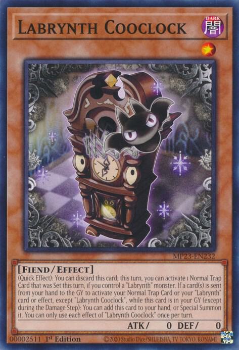 Labrynth Cooclock MP23-EN232 card from 25th Anniversary Tin: Dueling Heroes Mega Pack