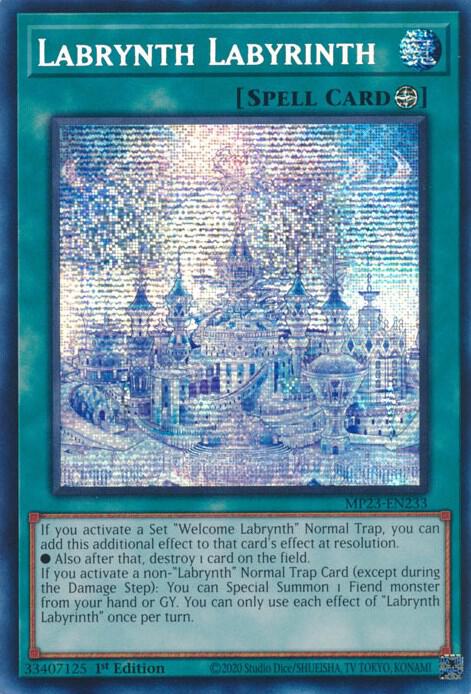 Labrynth Labyrinth MP23-EN233 card from 25th Anniversary Tin: Dueling Heroes Mega Pack